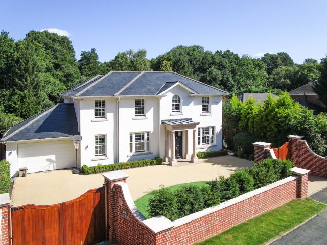 Aerial View House